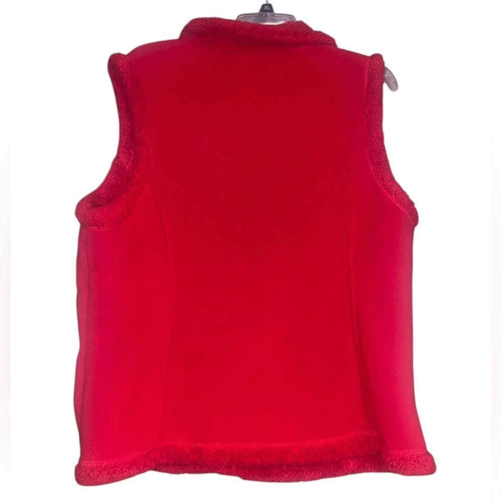 Laura Scott polyester fleece vest with a full zipper closure. Size XL GUC - Picture 2 of 4